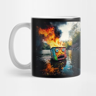 Nothing to see here, Everything's fine v1 (no text) Mug